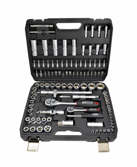 AWTOOLS ZESTAW KLUCZY 108el 1/2" / 1/4" BLACK LINE