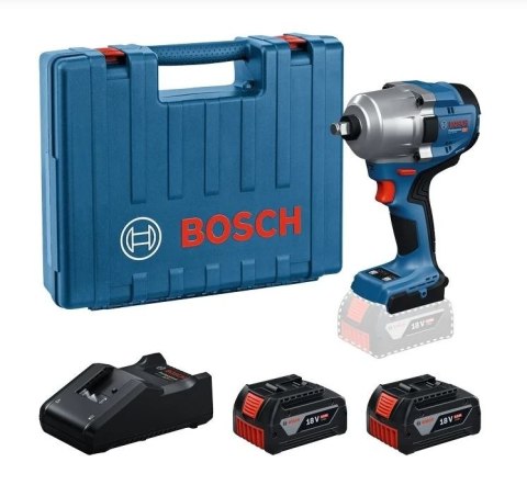 BOSCH KLUCZ UDAROWY 1/2" GDS 18V-780 2x5,0Ah WALIZKA