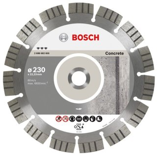 BOSCH TARCZA DIAMENTOWA*** 230x22 SEGMENTOWA CONCRETE