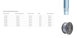 CELLFAST WĄŻ OGÓLNEGO STOSOWANIA ZBROJONY 8.0x2,5 80mb PL "A" /NA STOJAK