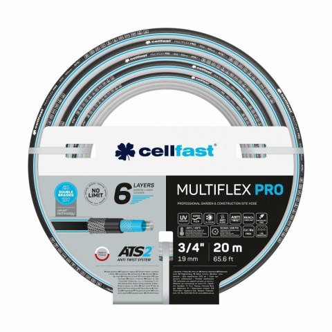 CELLFAST WĄŻ OGRODNICZY MULTIFLEX PRO ATS2 3/4" 30m