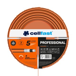 CELLFAST WĄŻ OGRODNICZY PROFESSIONAL 3/4" 30m