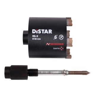 DISTAR WIERTŁO DIAMENTOWE KORONOWE RS-X CENTRUM 82x70 M16xM18