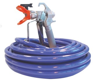 GRACO STANOWISKO MALARSKIE PISTOLET CONSTRACTOR + WĄŻ BLUEMAX II 15m + KOŃCÓWKA BICZOWA 0,9m