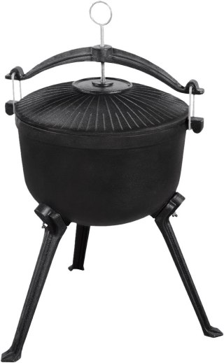 MASTER GRILL ŻELIWNY KOCIOŁEK MYŚLIWSKI MG429