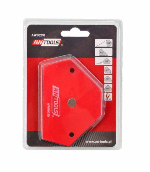 AWTOOLS KĄTOWNIK SPAWALNICZY MAGNETYCZNY 11,5KG 65x95x14 AWTOOLS KĄTOWNIK SPAWALNICZY MAGNETYCZNY 11,5KG 65x95x14