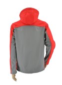 AWTOOLS KURTKA SOFTSHELL T4/ CZERWONO-SZARA/ XXL