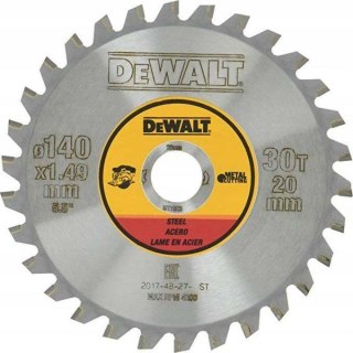 DEWALT PIŁA TARCZ.140x20mmx30z