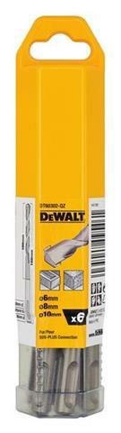 DEWALT ZESTAW WIERTEŁ SDS 6cz. DEWALT ZESTAW WIERTEŁ SDS 6cz.