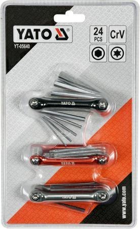 YATO IMBUSY 24szt. 05640
