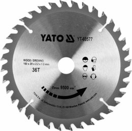 YATO PIŁA TARCZ.WID. 160*36*20 60577