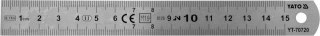YATO PRZYMIAR STALOWY 150mm STAINLESS