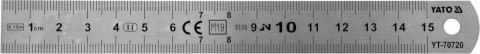 YATO PRZYMIAR STALOWY 150mm STAINLESS