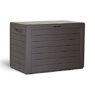 PROSPERPLAST SKRZYNIA OGRODOWA 190L WOODEBOX - UMBRA
