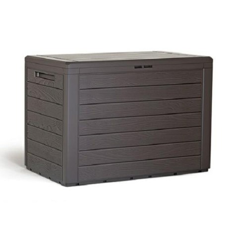 PROSPERPLAST SKRZYNIA OGRODOWA 190L WOODEBOX - UMBRA