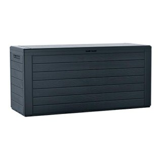 PROSPERPLAST SKRZYNIA OGRODOWA 280L WOODEBOX - ANTRACYT