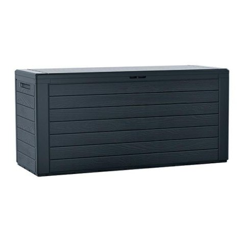 PROSPERPLAST SKRZYNIA OGRODOWA 280L WOODEBOX - ANTRACYT