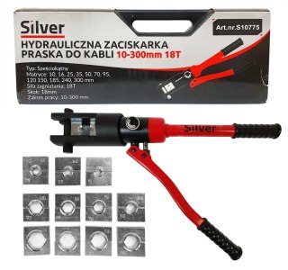 SILVER ZACISKARKA HYDRAULICZNA DO KABLI 10-300m m 18 TON
