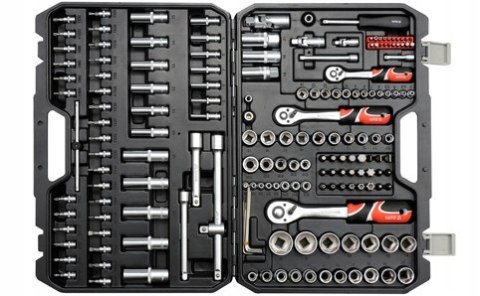 YATO ZESTAW KLUCZY 173el 1/2"/3/8"/1/4" XXL
