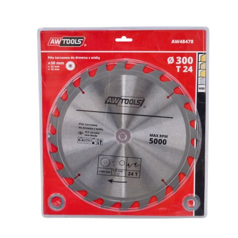 AWTOOLS PIŁA TARCZOWA WIDIOWA 350x30x24z