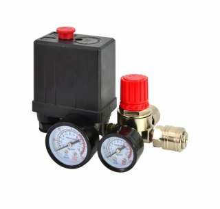 AWTOOLS WYŁĄCZNIK CIŚNIENIOWY KOMPRESORA 230V 2 WEJŚCIA 1/4"
