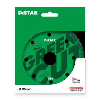 DISTAR TARCZA DIAMENTOWA GREEN CUT 115 x 1,2 x 8 x 22,23mm