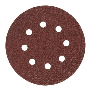 MILWAUKEE KRĄŻEK ŚCIERNY 125mm 8 OTWORÓW P120 /50 szt.