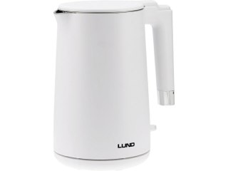 LUND CZAJNIK ELEKTR. 1,5L BIAŁY COOL TOUCH