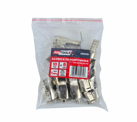 AWTOOLS GŁOWICA DO POMPKI 8mm 10 SZT. AWTOOLS GŁOWICA DO POMPKI 8mm 10 SZT.