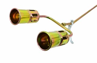 AWTOOLS PALNIK DEKARSKI DŁUGI Z DWOMA DYSZAMI 60 MM