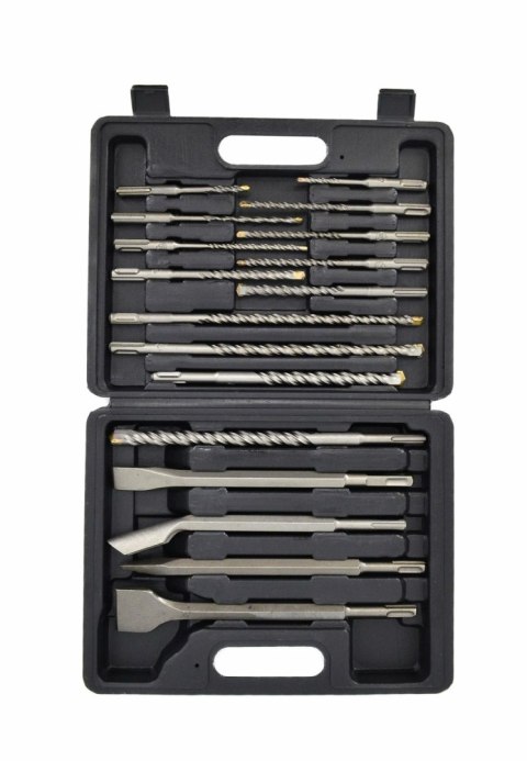 AWTOOLS ZESTAW DŁUT I WIERTEŁ SDS+ 17 elem. AWTOOLS ZESTAW DŁUT I WIERTEŁ SDS+ 17 elem.