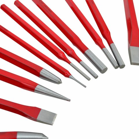 AWTOOLS ZESTAW PRZECINAKÓW, PUNKTAKÓW I WYBIJAKÓW 12 CZĘŚCI AWTOOLS ZESTAW PRZECINAKÓW, PUNKTAKÓW I WYBIJAKÓW 12 CZĘŚCI
