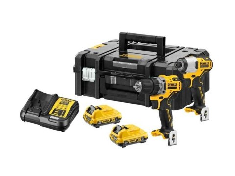 DEWALT ZESTAW COMBO 12V DCK2110L2T (DCD701+DCF801) 2x3,0Ah TSTAK II DCK2110L2T DEWALT ZESTAW COMBO 12V DCK2110L2T (DCD701+DCF801) 2x3,0Ah TSTAK II DCK2110L2T