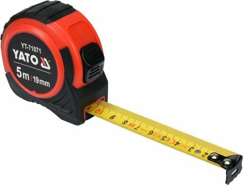 YATO MIARA ZWIJANA 5m x 19mm YATO MIARA ZWIJANA 5m x 19mm