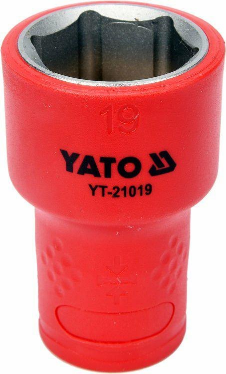 YATO NASADKA IZOLOWANA 6-KĄTNA 3/8" 19mm YATO NASADKA IZOLOWANA 6-KĄTNA 3/8" 19mm
