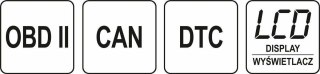 YATO TESTER DIAGNOSTYCZNY OBD/EOBD