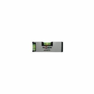 SŁOWIK POZIOMNICA ANODOWANA PK2M 140mm MINI KIESZONKOWA Z MAGNESEM