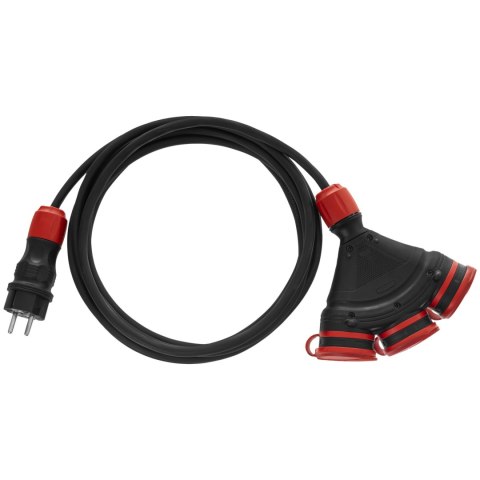 AWTOOLS PRZEDŁUŻACZ EXTREME 25m 3x2,5mm 3 GNIAZDA IP54 16A/4000W