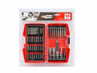 AWTOOLS ZESTAW KOŃCÓWEK S2 45cz.