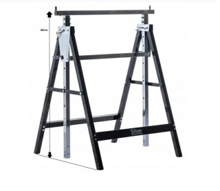 SILVER KOBYŁKA STOJAK REGULOWANA WYSOKOŚĆ 80-130cm