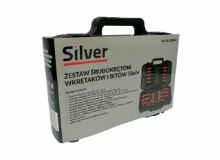 SILVER WKRĘTAKI PLUS BITY 58el.. /WALIZKA