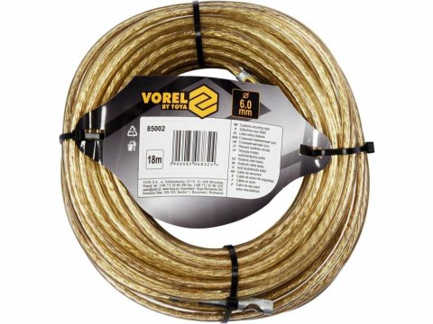 VOREL LINKA CELNA STALOWA 6mm*18m... ..