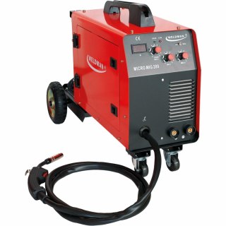WELDMAN PÓŁAUTOMAT SPAWALNICZY INVERTOROWY MICRO MIG200 MIG/MAG/MMA