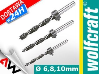 WOLFCRAFT ZESTAW WIERTEŁ DO POŁ.KOŁ.3szt ...