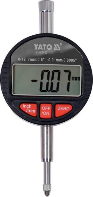 YATO CZUJNIK ZEGAROWY ELEKTRON. 0-12,7mm