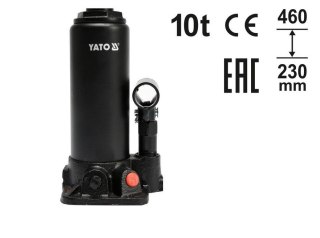 YATO DŹWIGNIK TŁOKOWY HYDRAULICZNY SŁ. 10T 230-460mm.