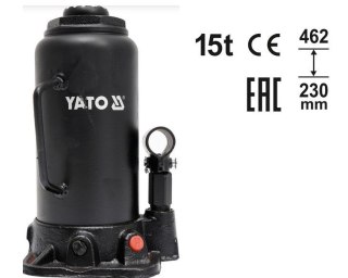 YATO DŹWIGNIK TŁOKOWY HYDRAULICZNY SŁ. 15T 230-462mm.