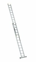 AWTOOLS DRABINA ALUMINIOWA 2x13 150KG WIELOFUNKCYJNA 2-CZĘŚCIOWA