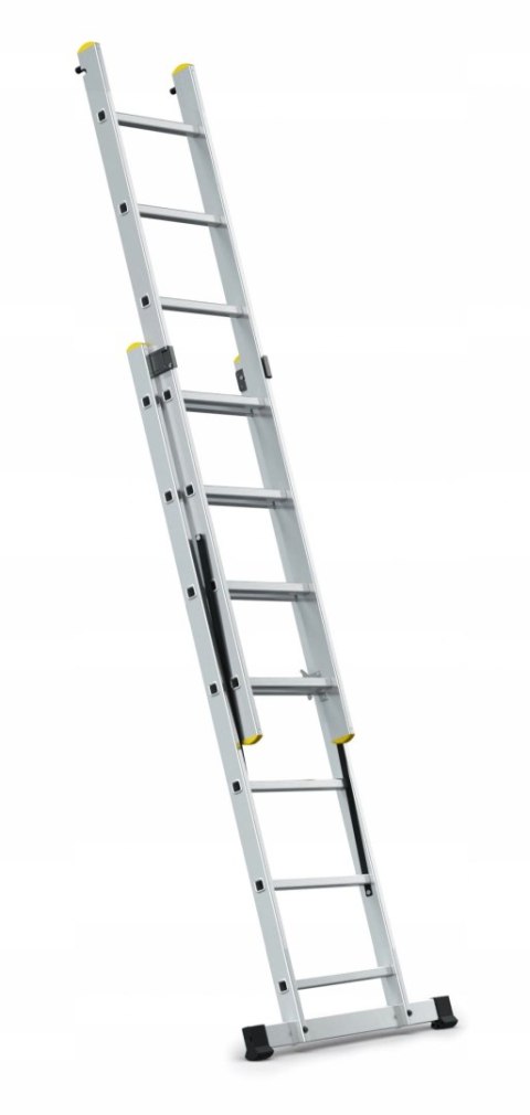 AWTOOLS DRABINA ALUMINIOWA 2x7 150KG WIELOFUNKCYJNA 2-CZĘŚCIOWA
