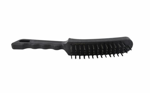 AWTOOLS SZCZOTKA DRUCIANA PLASTIK. RĄCZKA 6-RZĘD. AWTOOLS SZCZOTKA DRUCIANA PLASTIK. RĄCZKA 6-RZĘD.